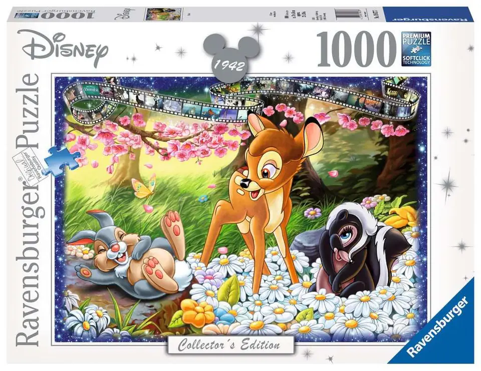 ⁨Puzzle 1000 elementów Walt Disney Bambi⁩ w sklepie Wasserman.eu