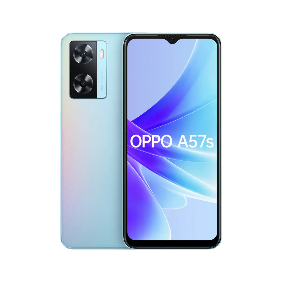 ⁨Smartphone OPPO A57S blue⁩ at Wasserman.eu