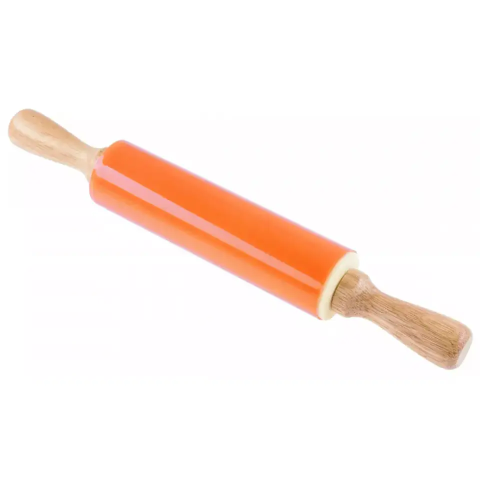 ⁨SILICONE ROLLING PIN KINGHOFF 48cm KH-4661⁩ at Wasserman.eu