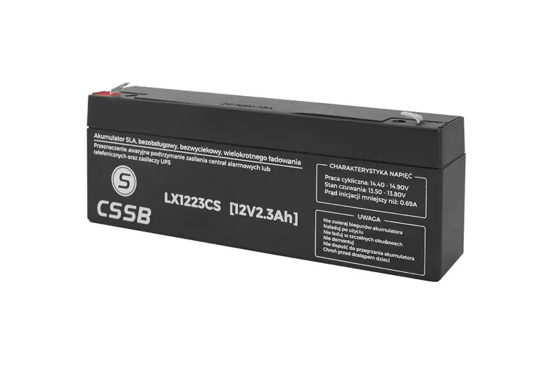 ⁨PS Rechargeable gel 12V, 2.3Ah. (1LM)⁩ at Wasserman.eu