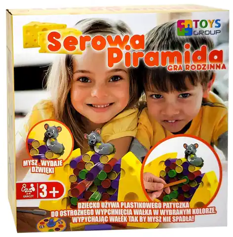⁨Family game cheese pyramid mouse with sounds⁩ at Wasserman.eu