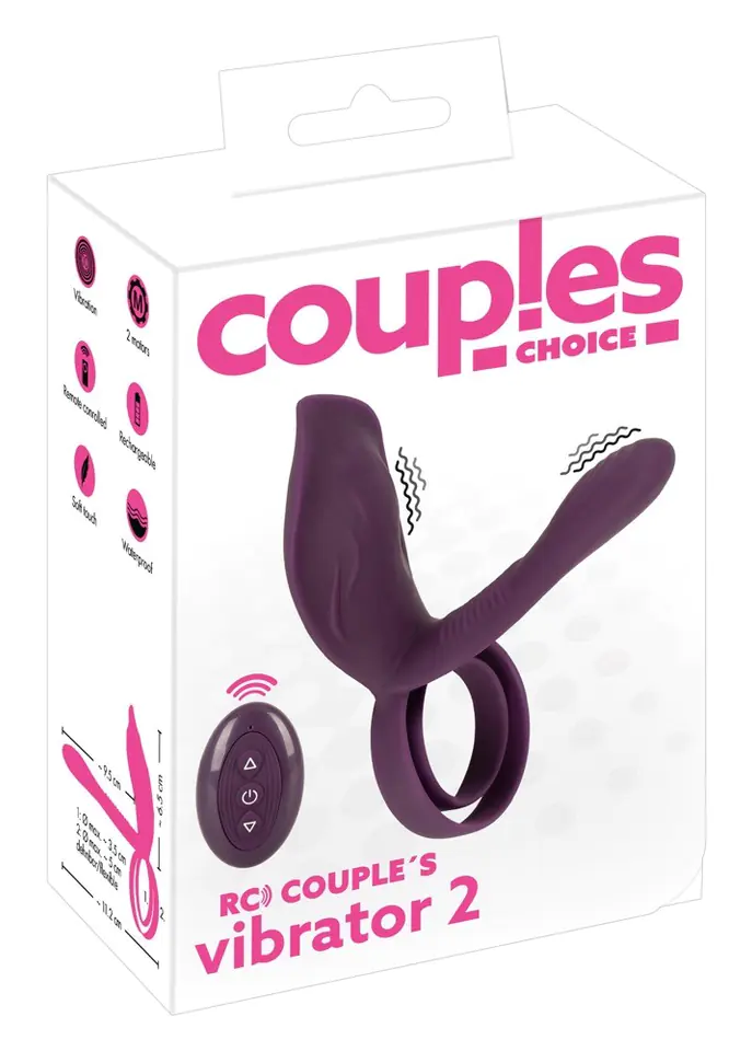 ⁨Wibrator dla par Couples Choice⁩ w sklepie Wasserman.eu