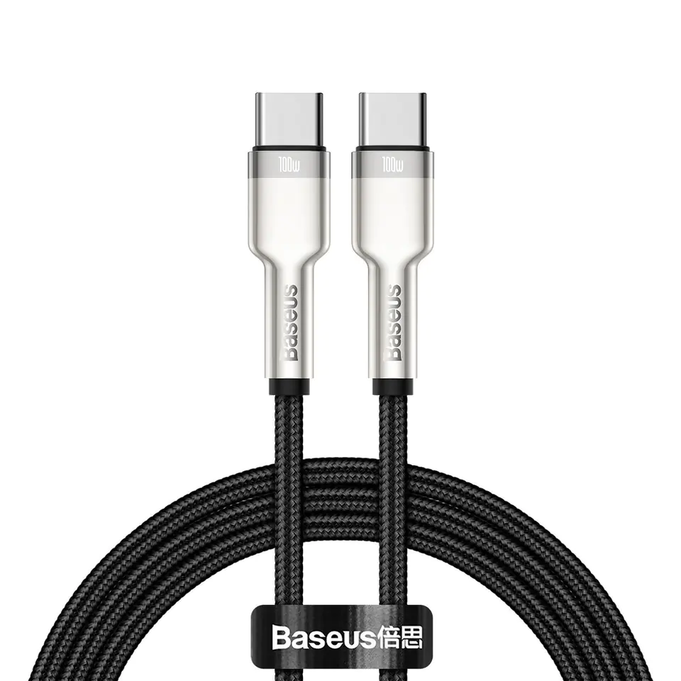 ⁨Baseus CATJK-C01 mobile phone cable Black 1 m USB C⁩ at Wasserman.eu