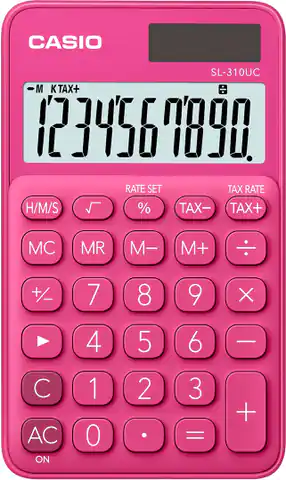 ⁨Casio SL-310UC-RD calculator Pocket Basic Red⁩ at Wasserman.eu