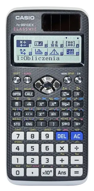 ⁨CASIO KALKULATOR NAUKOWY FX 991CEX CLASSWIZ CZARNY, 12 CYFROWY WYŚWIETLACZ⁩ w sklepie Wasserman.eu