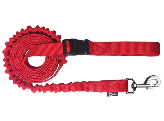 ⁨CHABA Lanyard jogging tape with shock absorber 16 red⁩ at Wasserman.eu