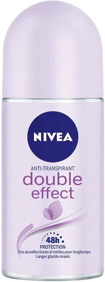 ⁨Nivea Duble Effect Antyperspirant Roll-on 50 ml⁩ w sklepie Wasserman.eu