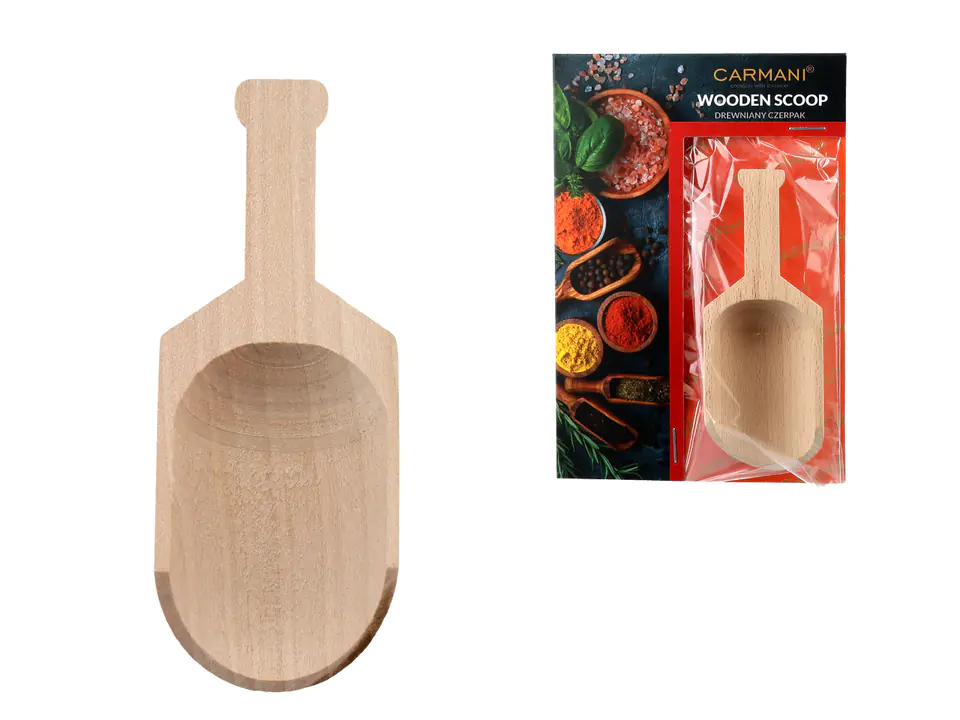 ⁨Beech wood spatula - yerba mate scoop⁩ at Wasserman.eu