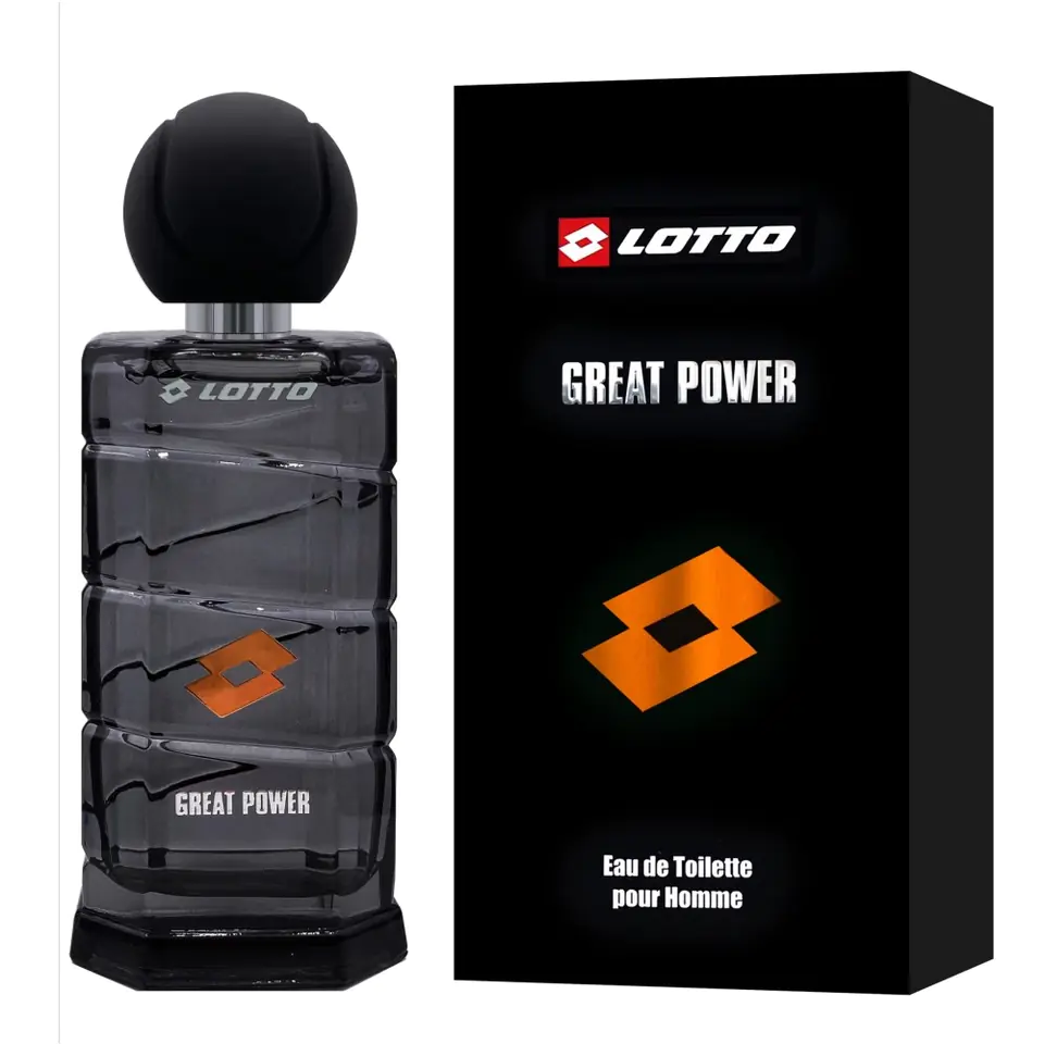 ⁨LOTTO Great Power Eau de Toilette for Men 100ml⁩ at Wasserman.eu