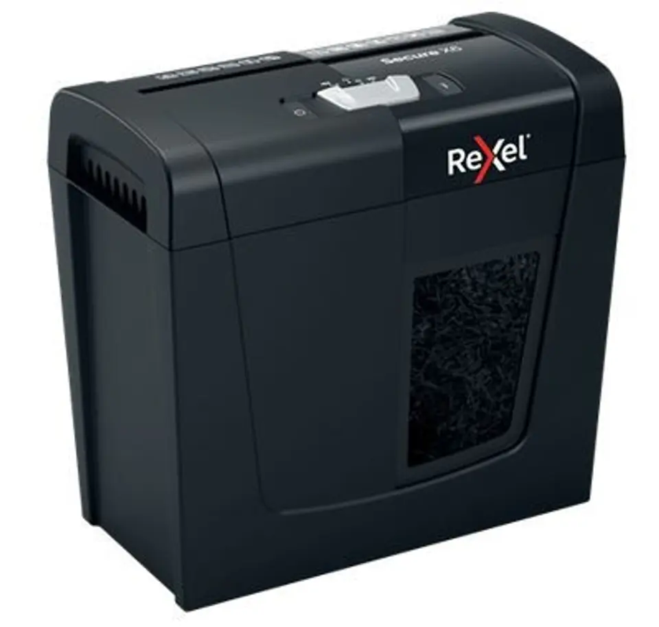 Rexel Secure X6, cuts into confett at Wasserman.eu