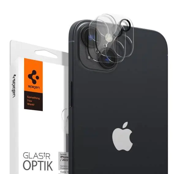 Kamerahülle IPHONE 14/14 PLUS Spigen Optik.TR Kameraschutz 2er-Pack transparent im Wasserman.eu
