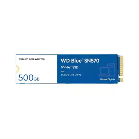 ⁨Dysk SSD WD M.2 2280″ 500 GB PCI-Express 3500MB/s 2300MS/s⁩ w sklepie Wasserman.eu