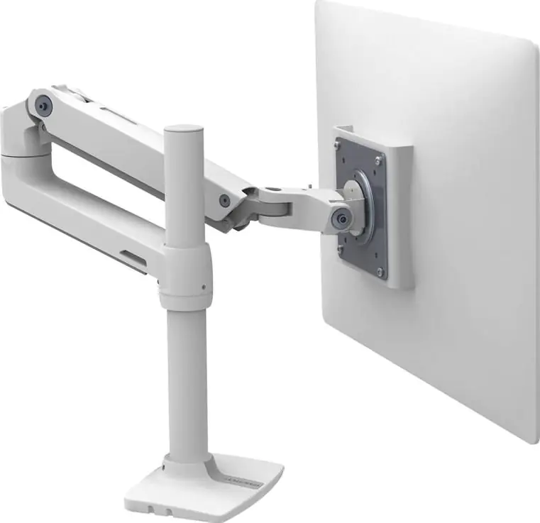 ⁨Ergotron LX DESK MOUNT LCD MONITOR ARM/TALL POLE/ BRIGHT WHITE TEXTURE⁩ w sklepie Wasserman.eu