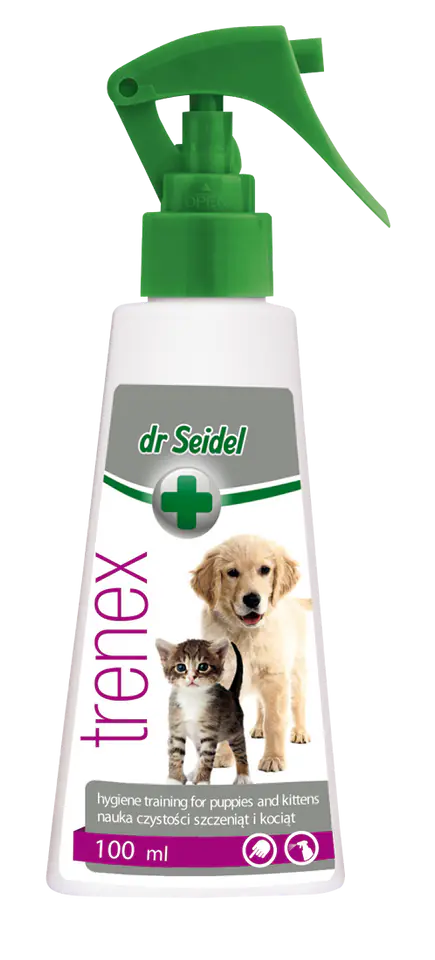 ⁨DR SEIDEL TRENEX liquid to help you learn cleanliness in puppies 100 ml⁩ at Wasserman.eu