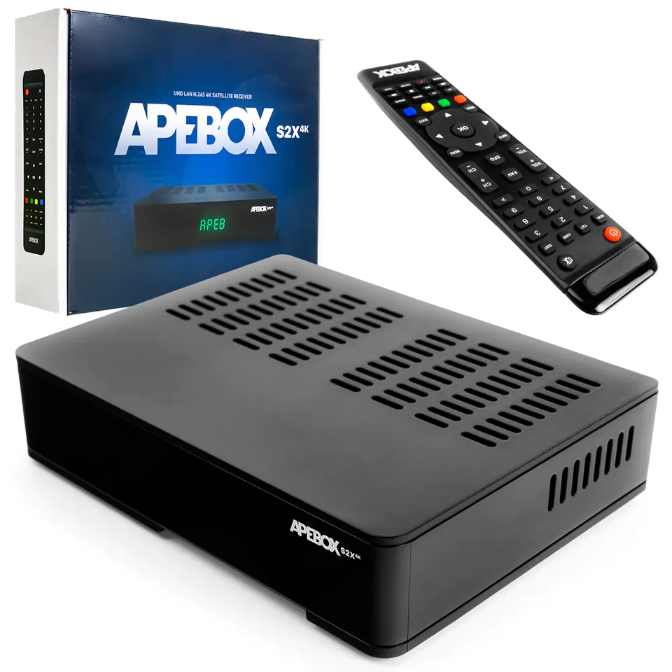 ⁨APEBOX S2X 4K H.265 IPTV Xtream Stalker cccam M3U⁩ w sklepie Wasserman.eu