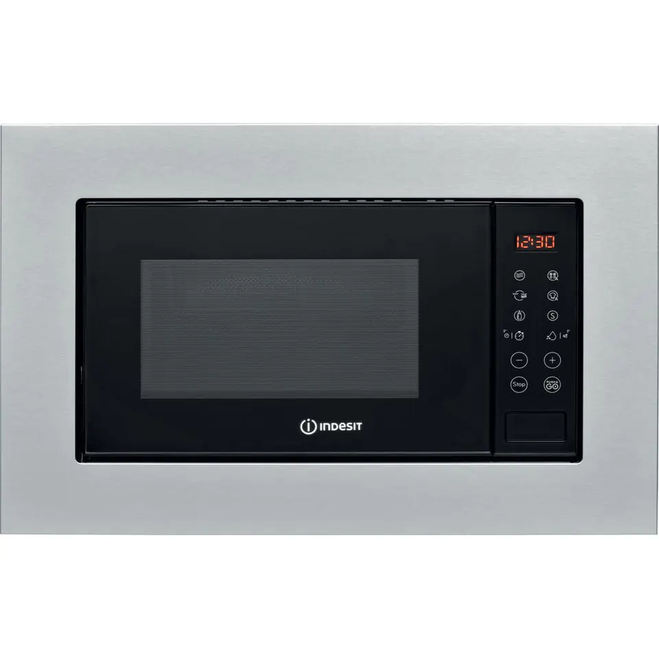 ⁨Indesit MWI 120 GX Built-in Grill microwave 20 L 800 W Stainless steel⁩ at Wasserman.eu