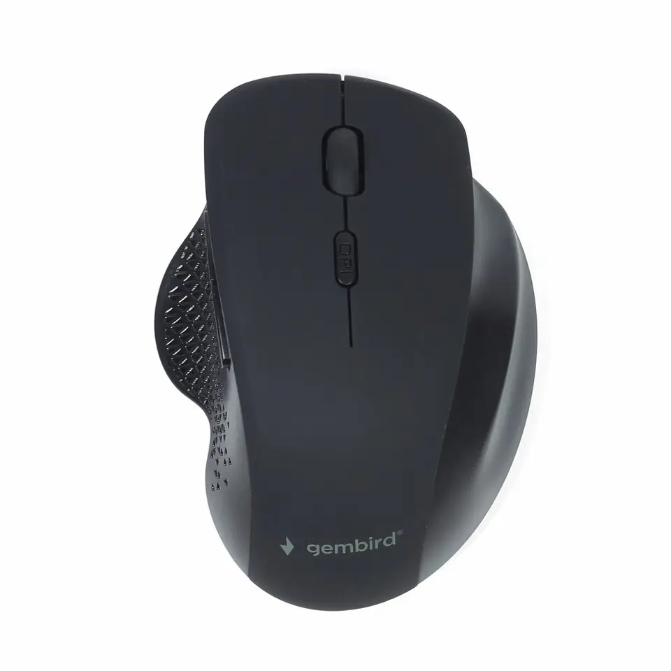 ⁨Gembird MUSW-6B-02 6-button wireless optical mouse 1600 DPI, black⁩ at Wasserman.eu