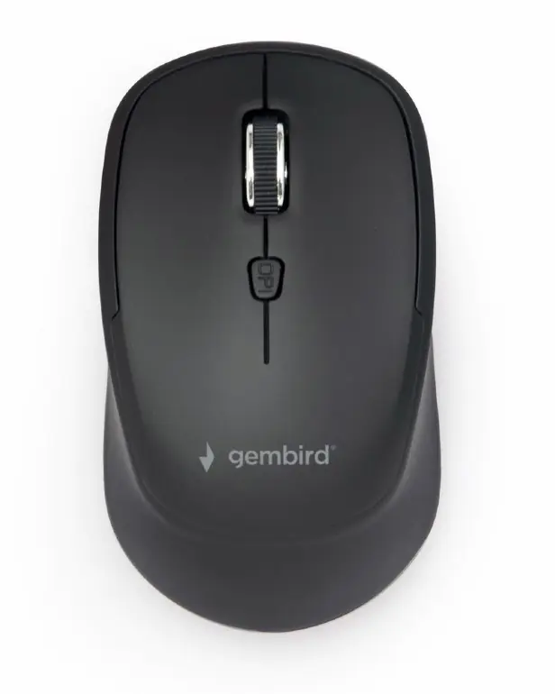 ⁨GEMBIRD MYSZ MUSW-4B-05 OPTYCZNA 1600 DPI USB BEZPRZEWODOWA, NANO ODBIORNIK, CZARNA⁩ w sklepie Wasserman.eu