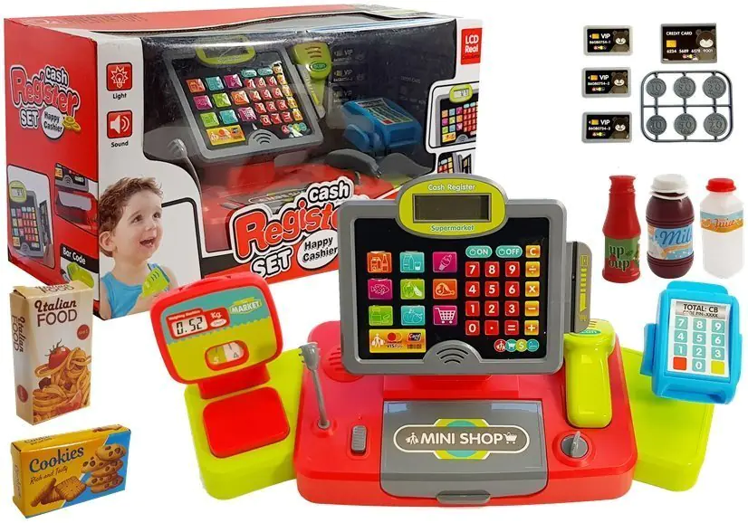 ⁨Children's cash register Black and Red⁩ at Wasserman.eu