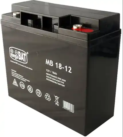 ⁨AGM gel battery for car with 12V18Ah battery⁩ at Wasserman.eu