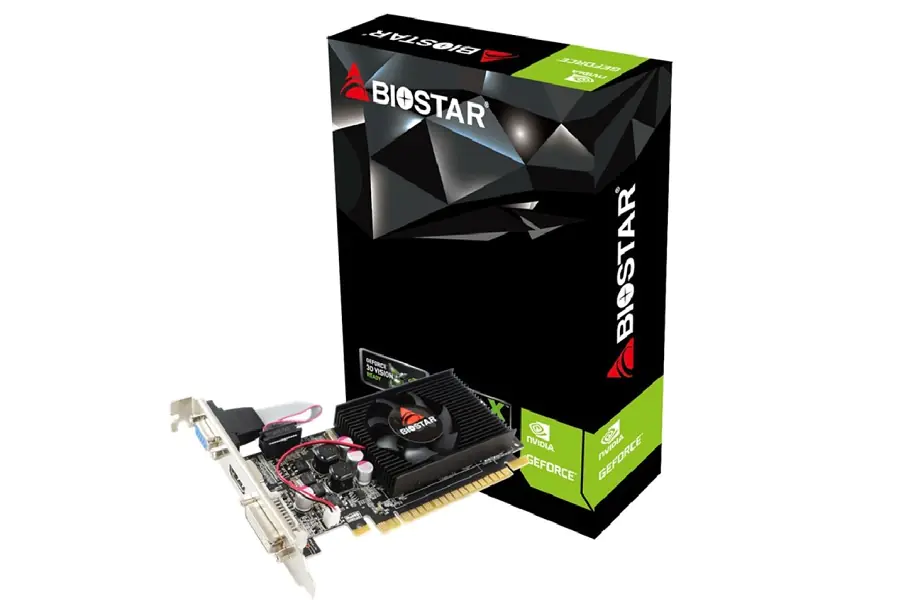 ⁨KARTA GRAFICZNA PCIE BIOSTAR GT210  1024DDR3/64b HDMI/DVI/D-SUB⁩ at Wasserman.eu