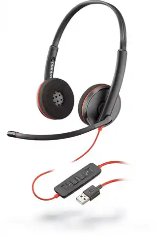 ⁨Blackwire C3220 USB A słuchawki z mikrofonem⁩ w sklepie Wasserman.eu