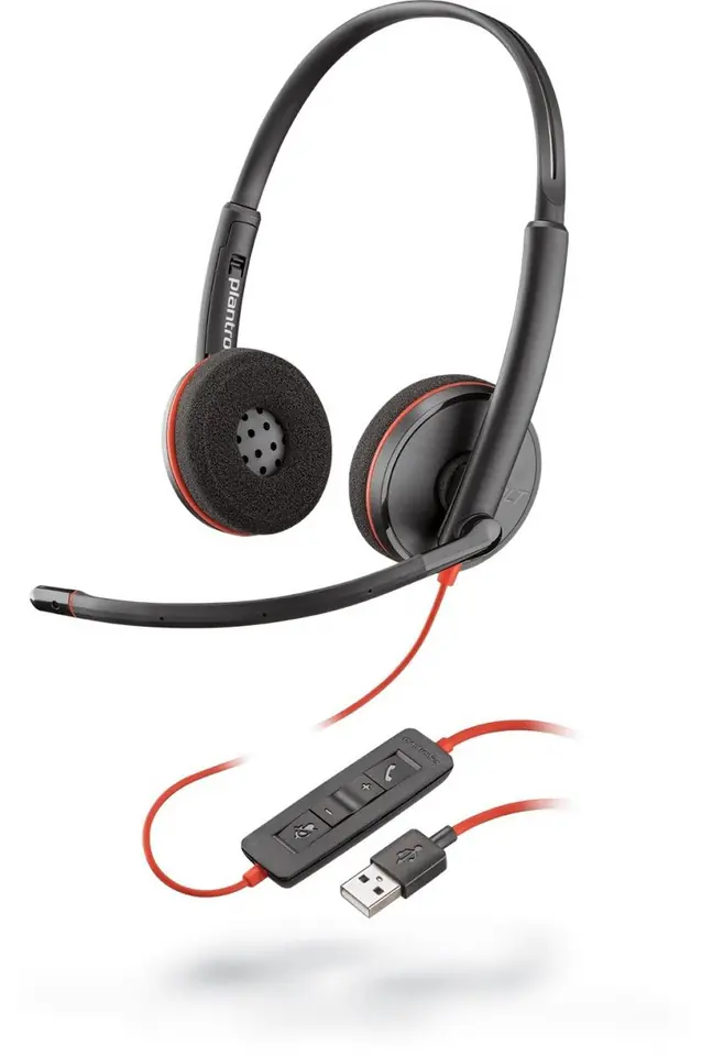 Blackwire C3220 USB A słuchawki z mikrofonem w sklepie Wasserman.eu