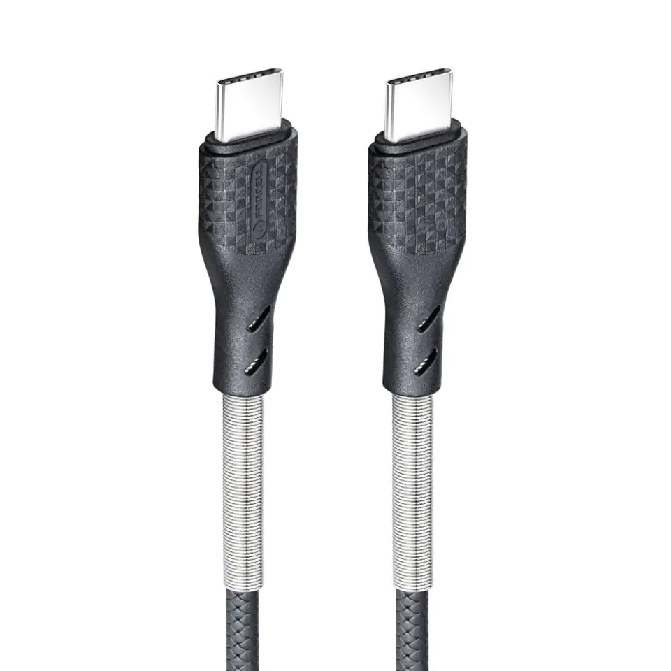 KABEL USB TYPC do TYPC QC3.0 Power Delivery PD60W CB-02C 1M Carbon Oplot Premium w sklepie Wasserman.eu