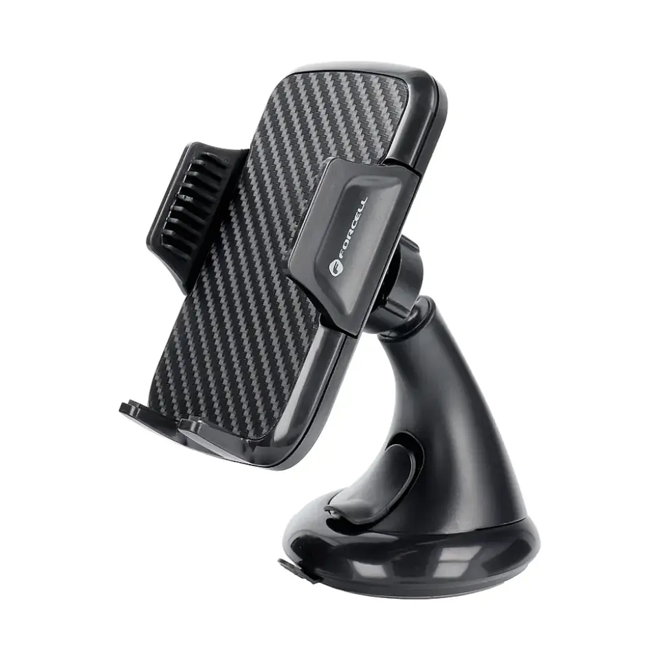 ⁨CAR PHONE HOLDER CARBON HT1 BLACK⁩ at Wasserman.eu