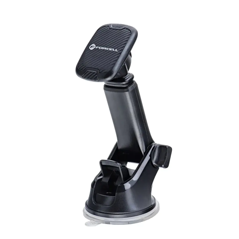 ⁨CAR PHONE HOLDER CARBON HCT327 magnetic for windshield⁩ at Wasserman.eu