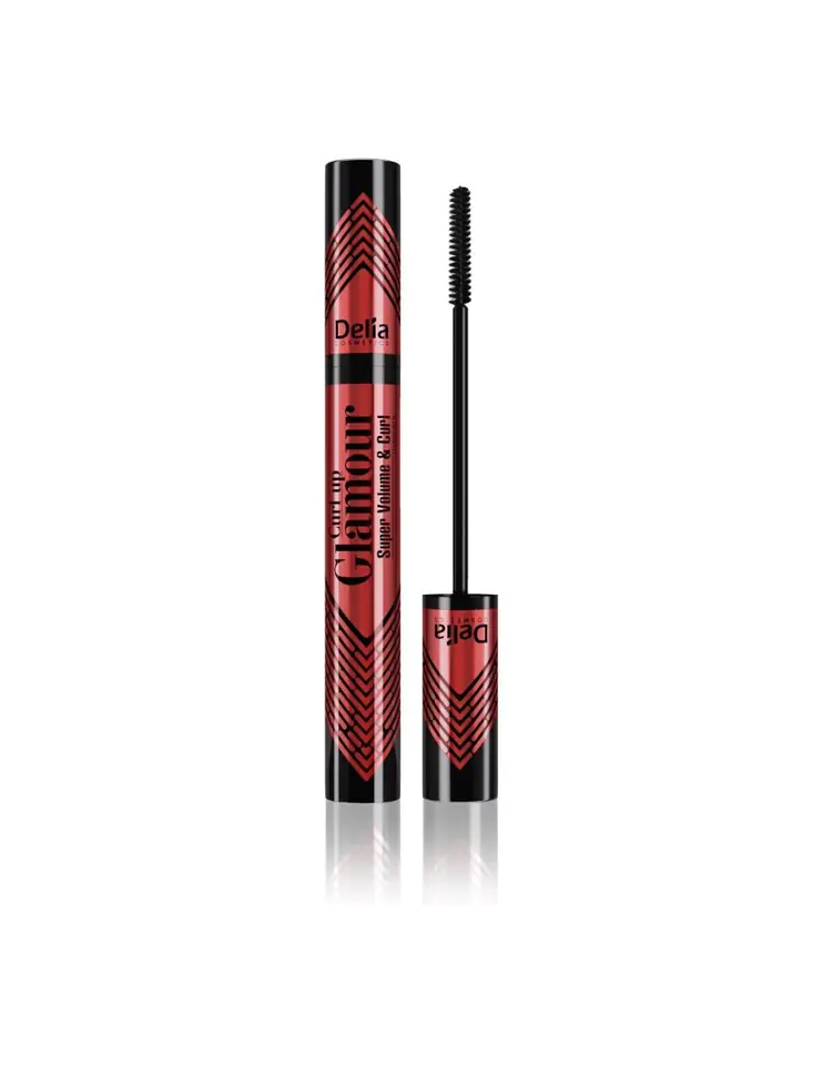 ⁨Delia Cosmetics Glamour Mascara Curl Up - curling 11ml⁩ at Wasserman.eu