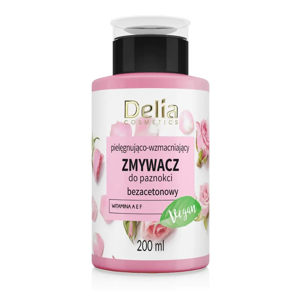 ⁨Delia Nail Polish Remover Vege Acetone-free 200ml⁩ at Wasserman.eu