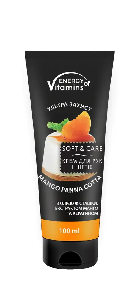 ⁨Energy Of Vitamins Krem do rąk Mango Panna Cotta⁩ w sklepie Wasserman.eu