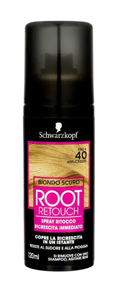 ⁨Syoss Root Retoucher Spray maskujący odrosty - Ciemny Blond 120ml⁩ w sklepie Wasserman.eu