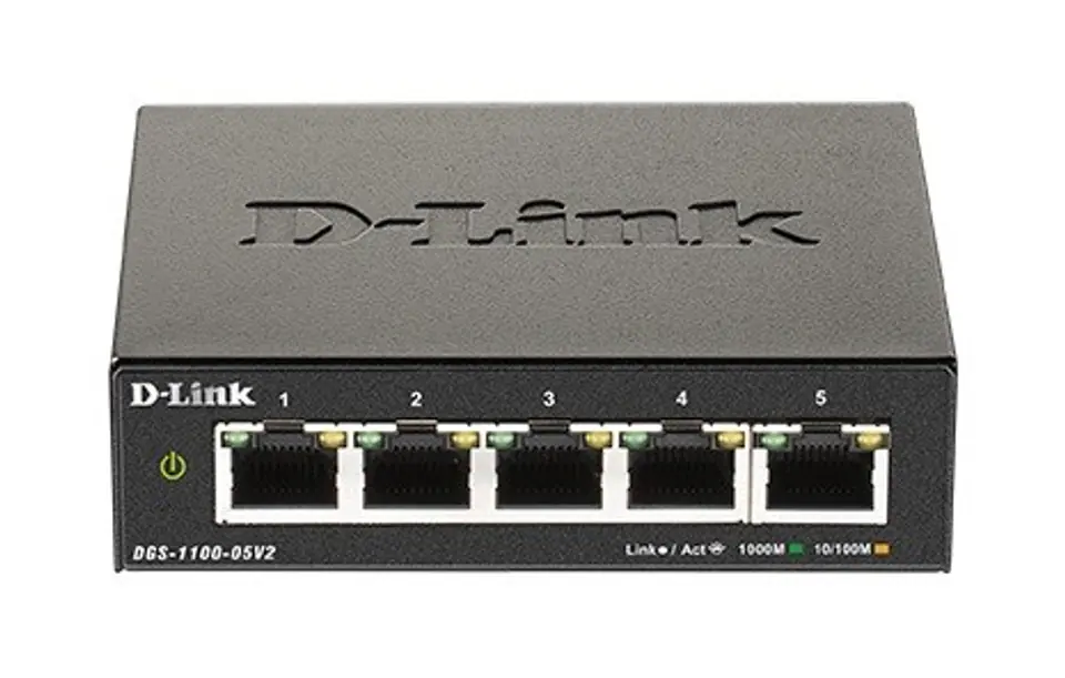 DGS-1100-05V2 switch Smart 5xGE at Wasserman.eu