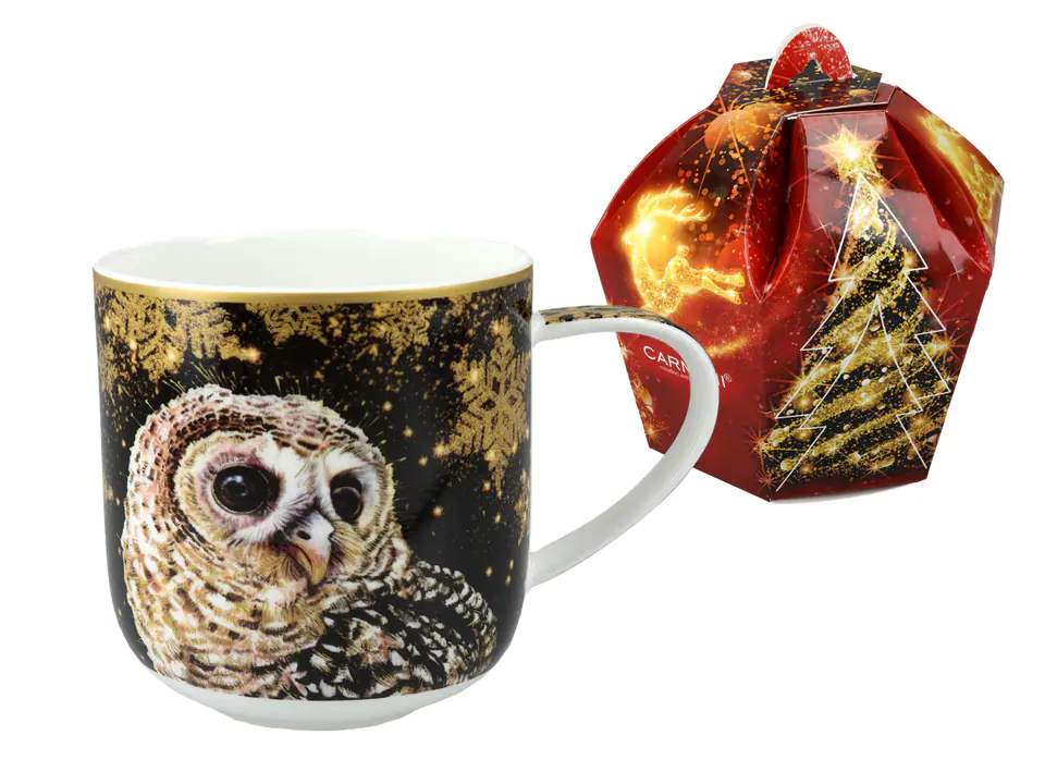 ⁨Christmas mug - Owl (CARMANI)⁩ at Wasserman.eu