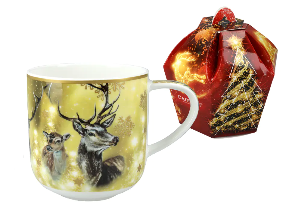 ⁨Christmas mug - Deer (CARMANI)⁩ at Wasserman.eu