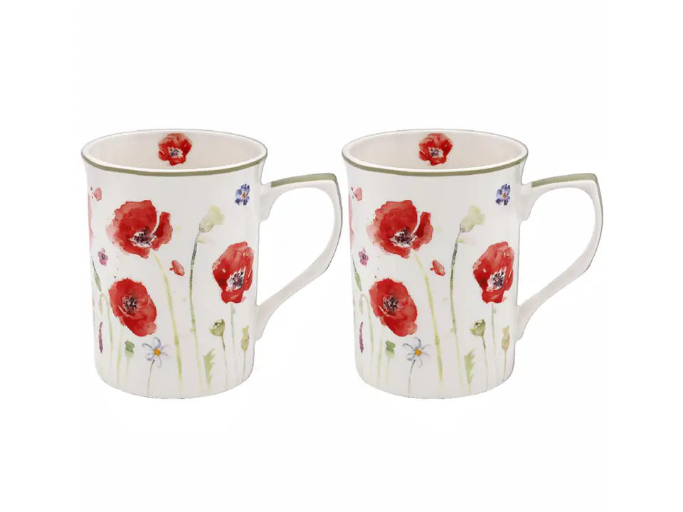 ⁨Kpl. 2 kubków - Poppy Field Mugs⁩ w sklepie Wasserman.eu