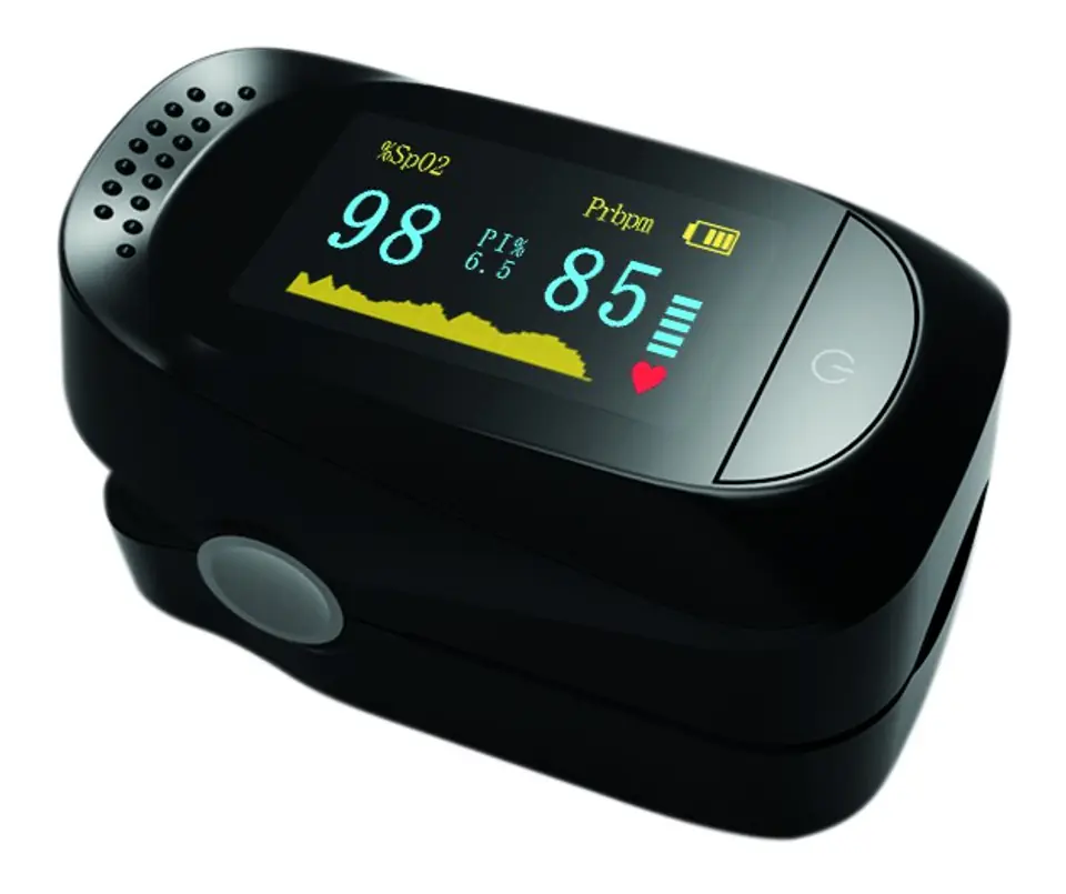 ⁨Pulse-oximeter ORO-Pulse Black⁩ at Wasserman.eu