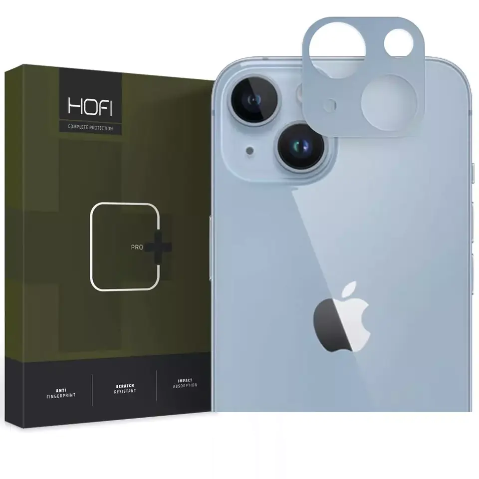Hofi AluCam Pro+ Camera Cover for Apple iPhone 14 / 14 Plus Blue at Wasserman.eu