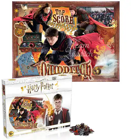 ⁨Puzzle Harry Potter Quidditch 1000 elementów⁩ w sklepie Wasserman.eu