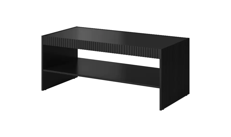 ⁨PAFOS bench/table 120x60x50 cm Black matte⁩ at Wasserman.eu