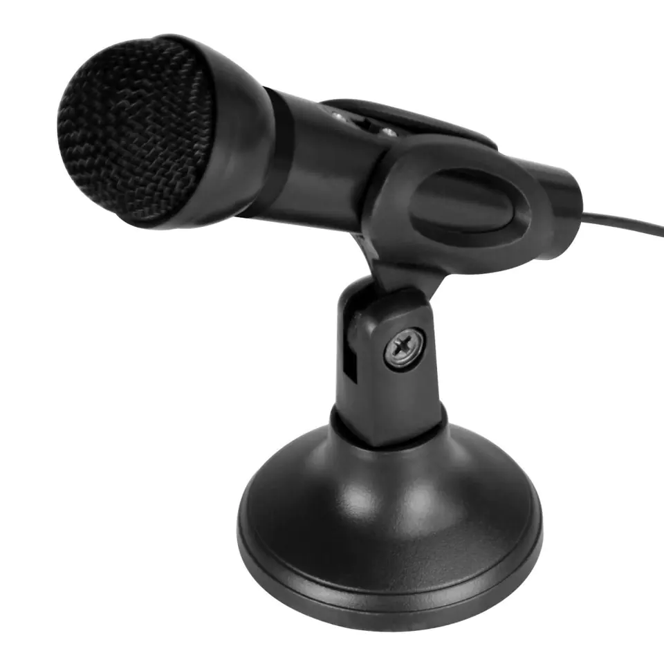 MEDIA-TECH DESKTOP MICROPHONE WITH STAND MICCO SFX MT393 at Wasserman.eu