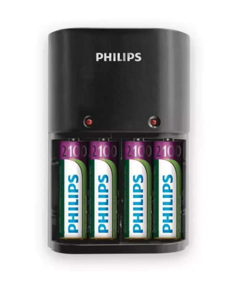 Charges 1/4 x AA/AAA 170/80 mA, 220/240V, 4 x AA 2100 incl. at Wasserman.eu