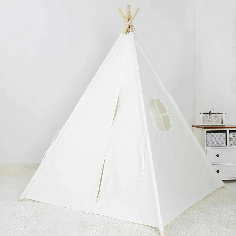 ⁨Namiot domek indiański dla dzieci Tipi Wigwam 135cm⁩ w sklepie Wasserman.eu