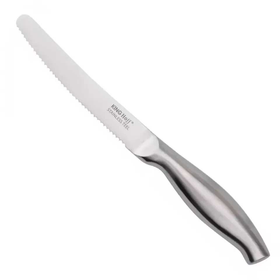 ⁨SERRATED TOMATO KNIFE KINGHOFF KH-1701⁩ at Wasserman.eu