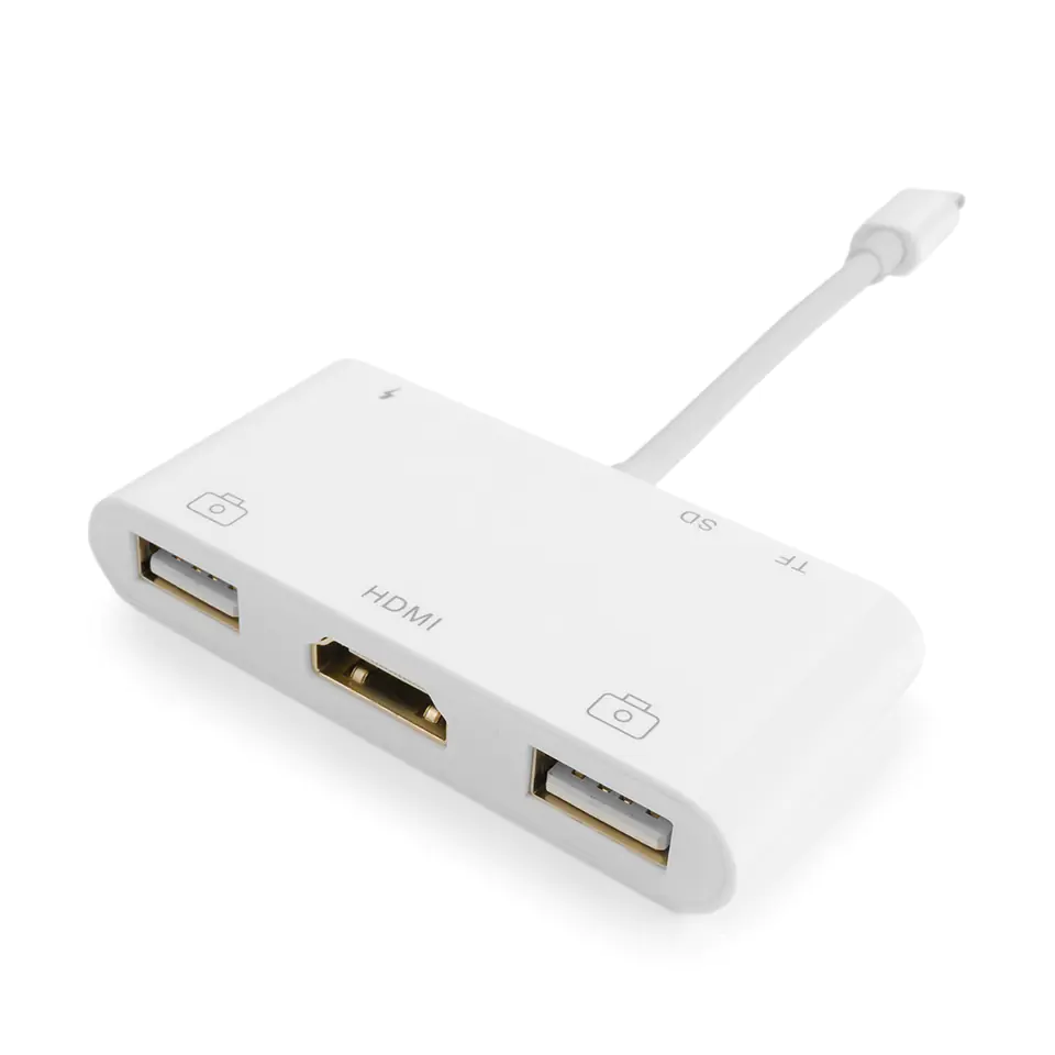 ⁨Multiport iPhone Lightning 9in1 SPU-M13⁩ w sklepie Wasserman.eu