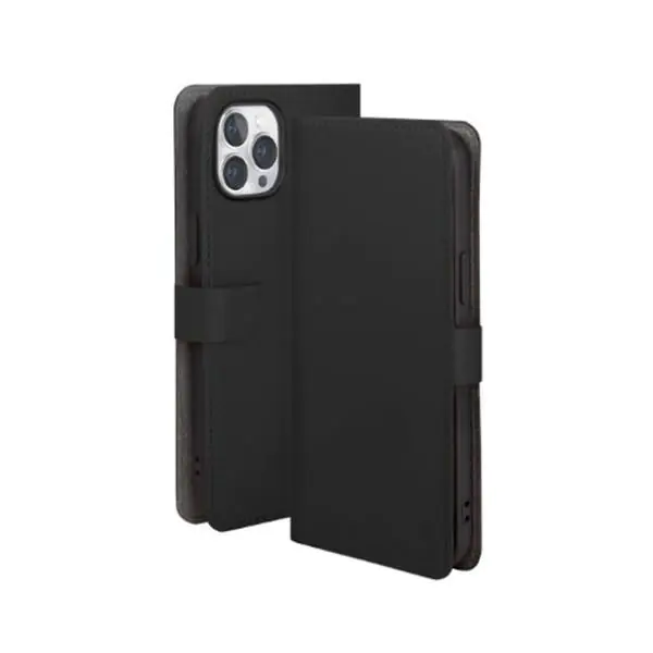 ⁨UNIQ etui book Journa iPhone 14 Pro 6,1" czarny/midnight black⁩ w sklepie Wasserman.eu