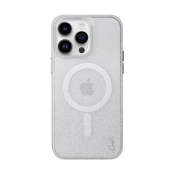 ⁨UNIQ etui Coehl Lumino iPhone 14 Pro Max 6,7" srebrny/sparkling silver⁩ w sklepie Wasserman.eu