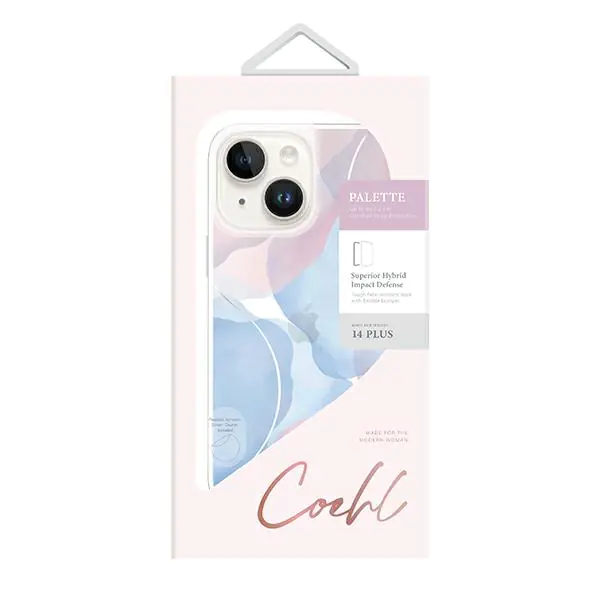 ⁨UNIQ Case Coehl Palette iPhone 14 Plus 6,7" blue/dusk blue⁩ at Wasserman.eu
